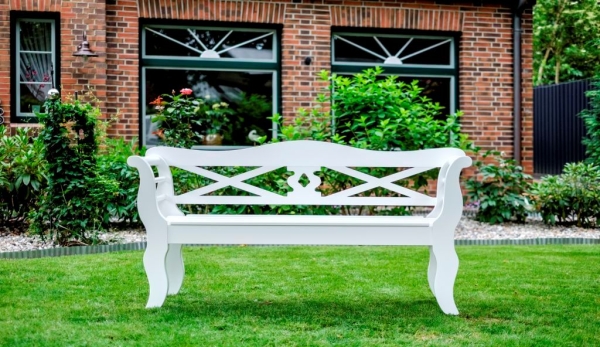 friesenbank holz weiss gartenbank molfsee