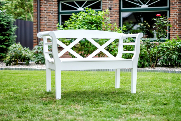 friesenbank holz weiß Rungholt