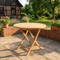 Preview: klappbarer teak gartentisch
