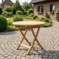 Preview: klappbarer wetterfester gartentisch