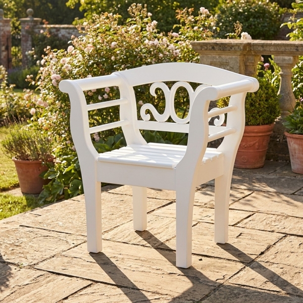 Preview: gartenstuhl mit lehne