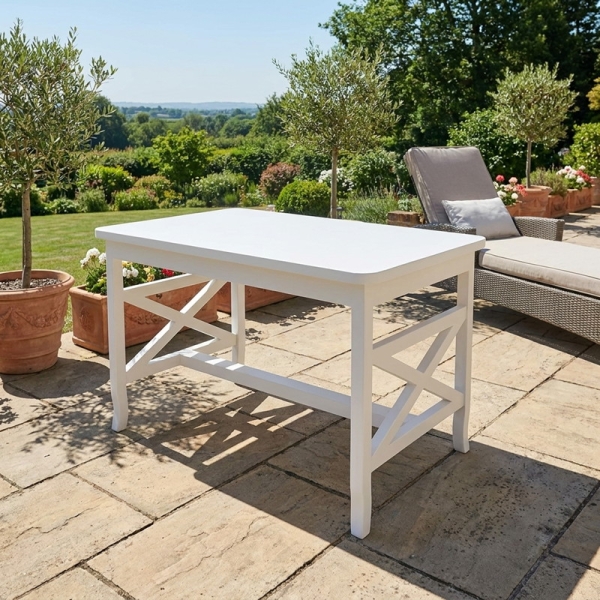Preview: stabiler hochwertiger gartentisch