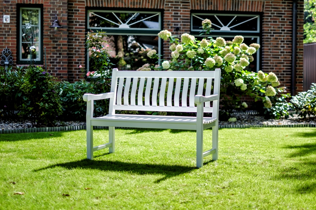 Gartenbank teakholz 2 sitzer 120 cm - Die große Gartenbank ...