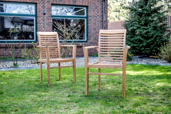 Stapelstuhl Teak Windsor Ergo