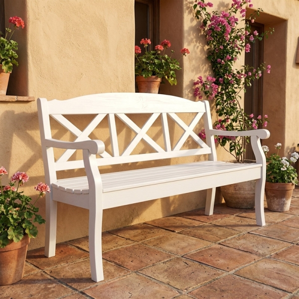 gartenbank hohe sitzhöhe