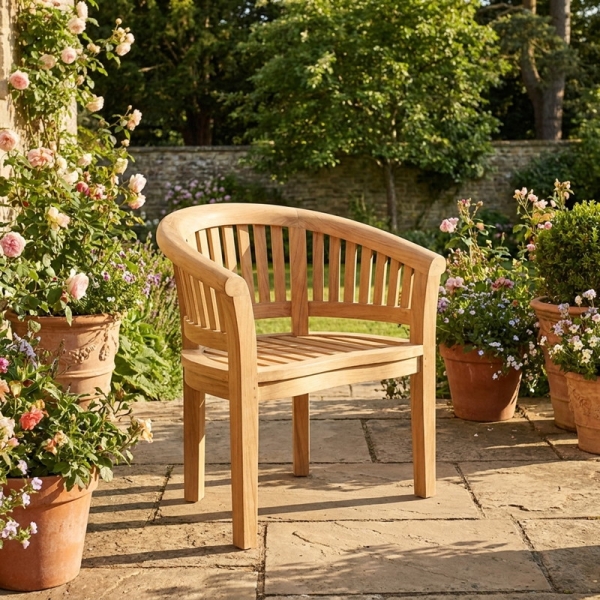 loungsessel teak